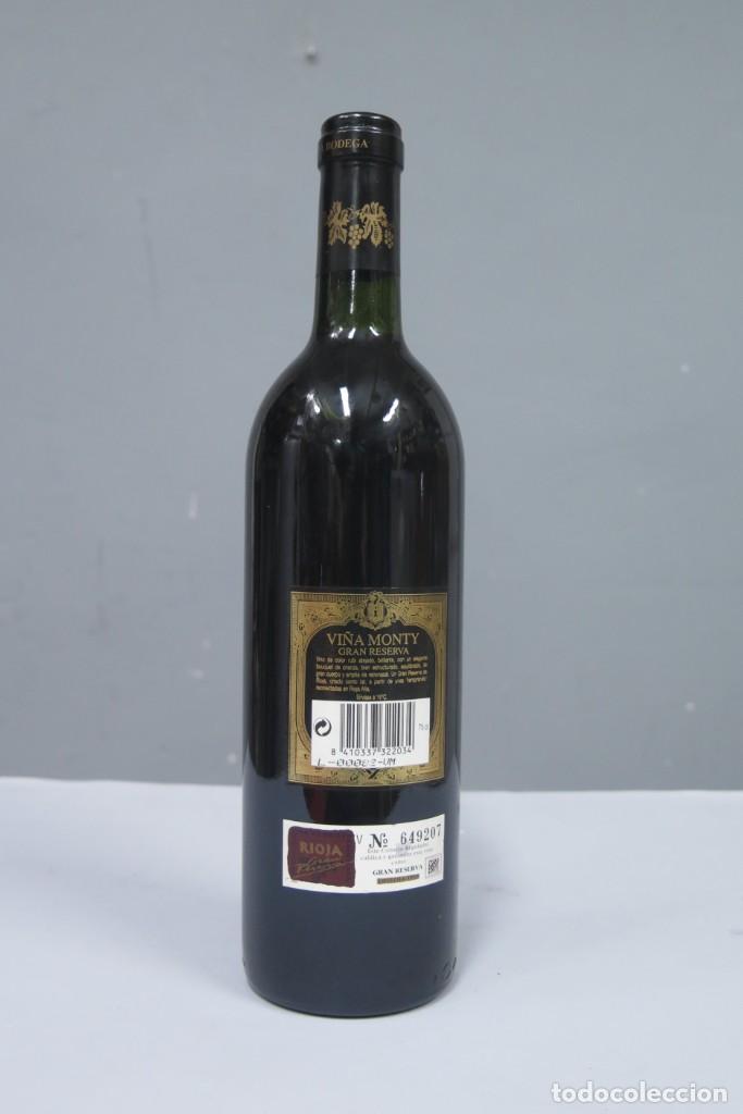 Coleccionismo de vinos y licores: BOTELLA. Montecillo. gran reserva. 1991 - Foto 4