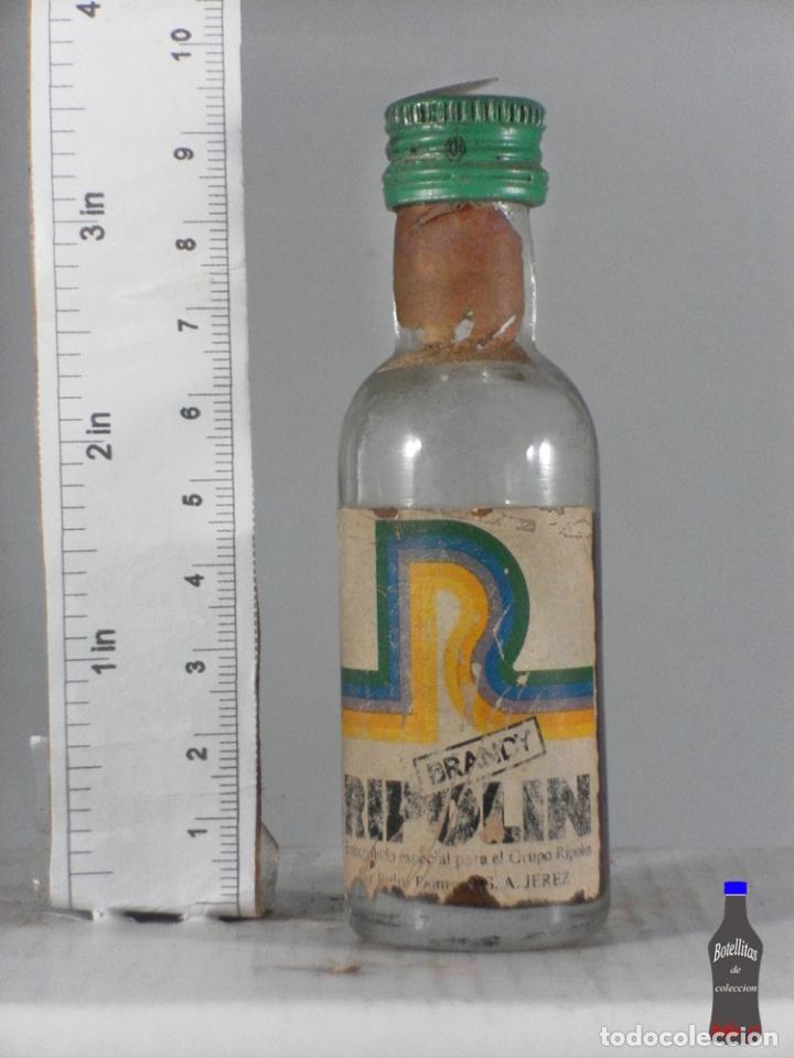 Coleccionismo de vinos y licores: BOTELLITA BOTELLIN BRANDY RIPOLIN PEDRO DOMECQ JEREZ
