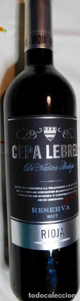 vino tinto cepa lebrel, reserva de 2017, botell - Buy Collectible wines,  liqueurs and spirits on todocoleccion