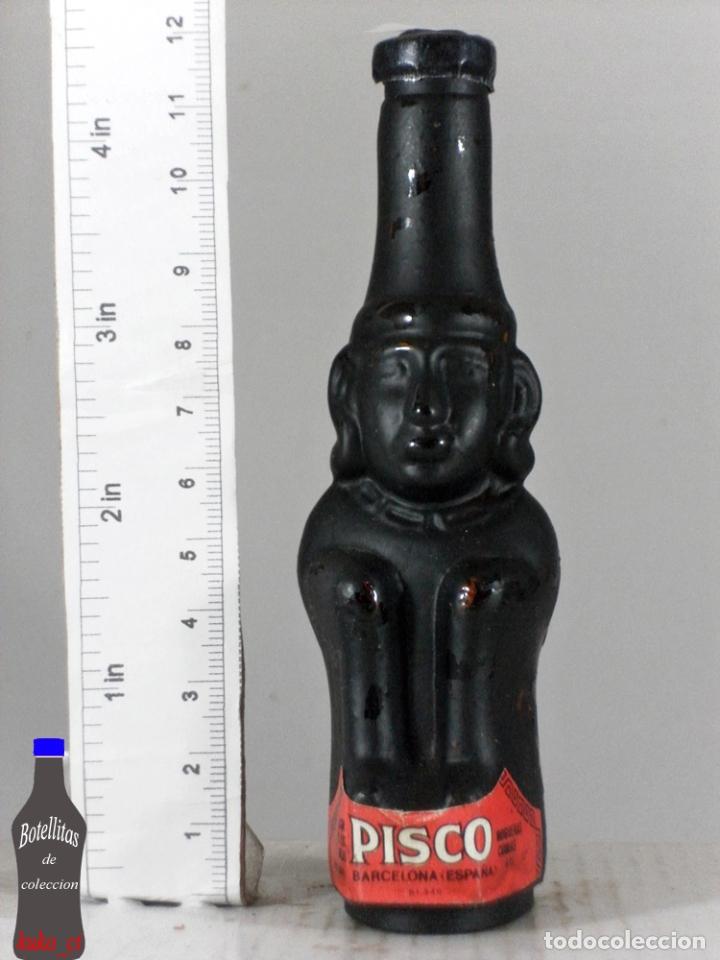 Coleccionismo de vinos y licores: BOTELLITA BOTELLIN LICOR DE PISCO NOGUERAS COMAS BARCELONA
