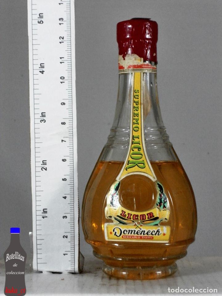 Coleccionismo de vinos y licores: BOTELLITA BOTELLIN SUPREMO LICOR DOMENECH BENICARLO ESPA&Ntilde;A