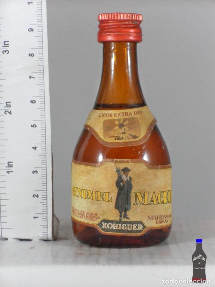 Coleccionismo de vinos y licores: BOTELLITA BOTELLIN LICOR GINIMEL MACER XORIGUER MAHON