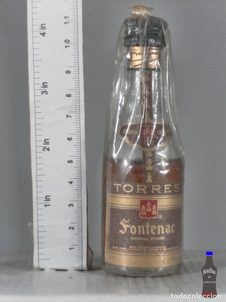 Coleccionismo de vinos y licores: BOTELLITA BOTELLIN BRANDY TORRES RESERVA ESPECIAL FONTENAC IMPERIAL BRANDY VILLAFRANCA DEL PENEDES