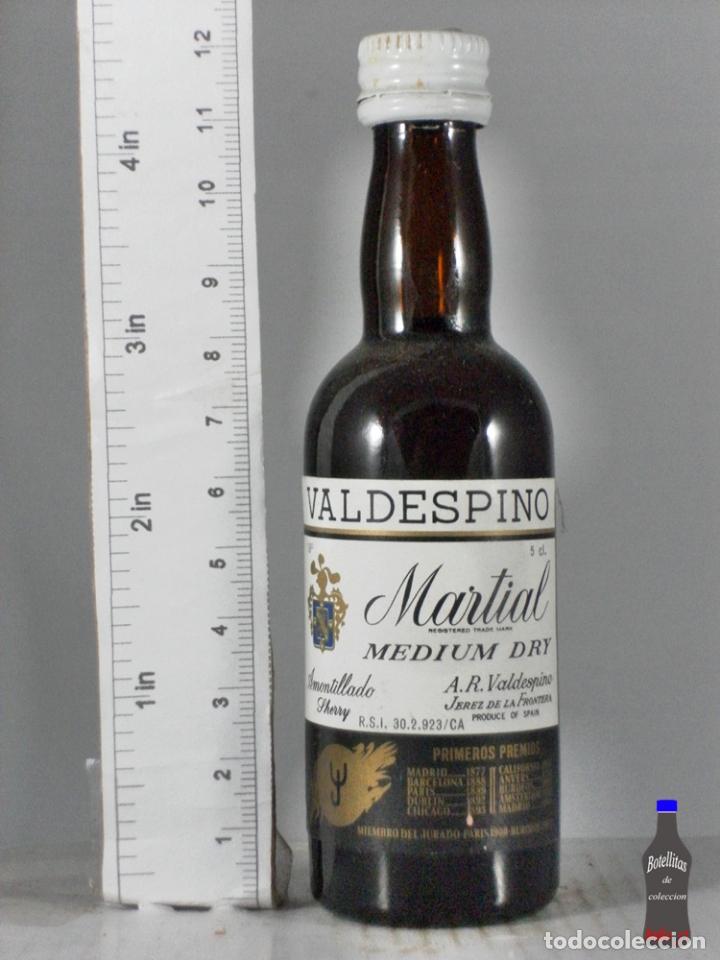 Sammlung von Weinen und Lik&ouml;ren: BOTELLITA BOTELLIN MARTIAL MEDIUM DRY SHERRY AR VALDESPINO JEREZ DE LA FRONTERA
