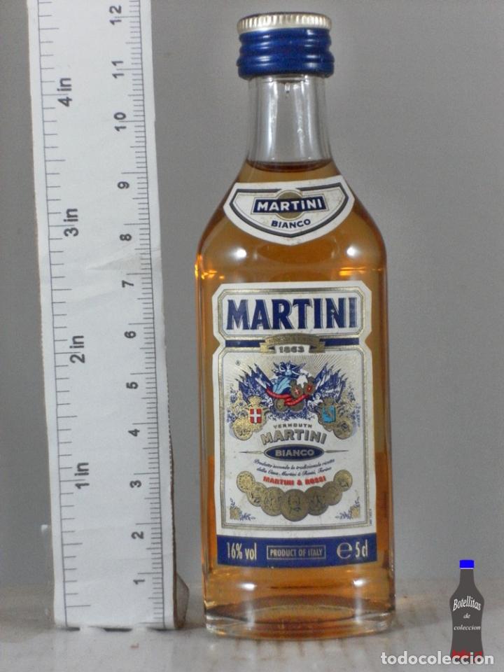 Sammlung von Weinen und Lik&ouml;ren: BOTELLITA BOTELLIN VERMOUTH MARTINI BIANCO MARTINI ROSSI TORINO