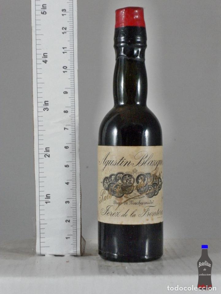 Sammlung von Weinen und Lik&ouml;ren: BOTELLITA BOTELLIN AGUSTIN BLAZQUEZ PALO CORTADO SUPERIOR JEREZ DE LA FRONTERA