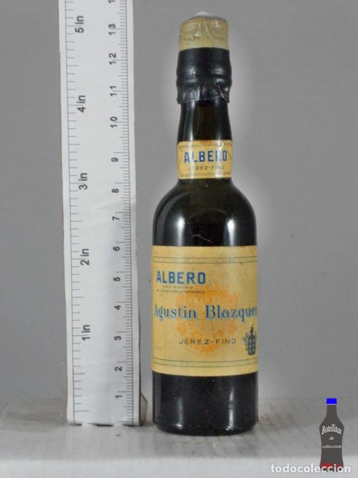 Sammlung von Weinen und Lik&ouml;ren: BOTELLITA BOTELLIN AGUSTIN BLAZQUEZ ALBERO JEREZ DE LA FRONTERA