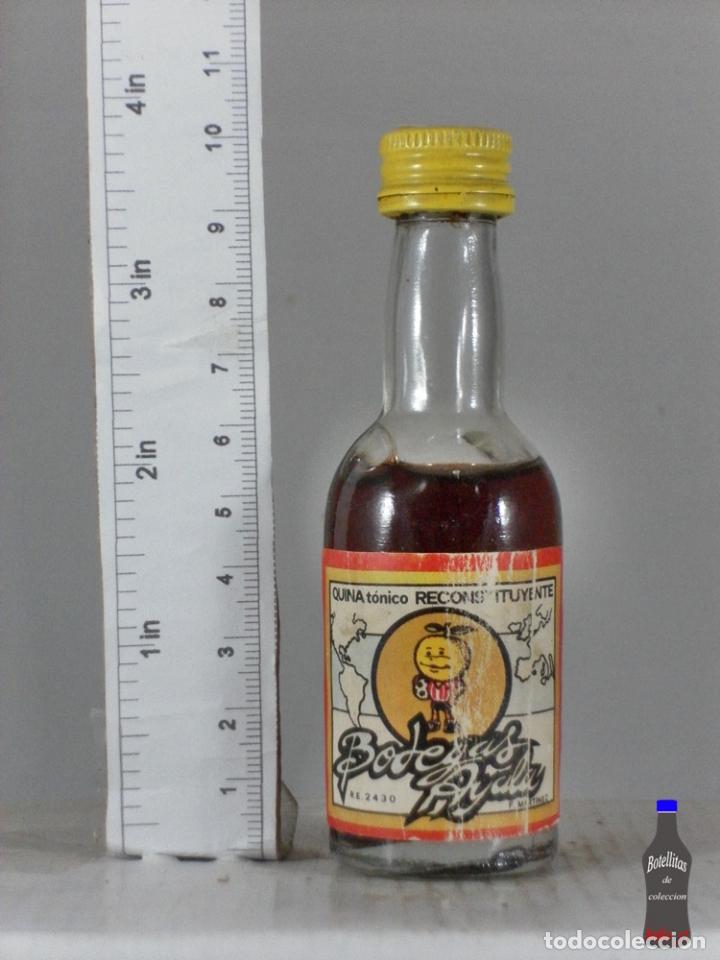 Coleccionismo de vinos y licores: BOTELLITA BOTELLIN QUINA TONICO RECONSTITUYENTE BODEGAS AYALA ALICANTE MUNDIAL NARANJITO