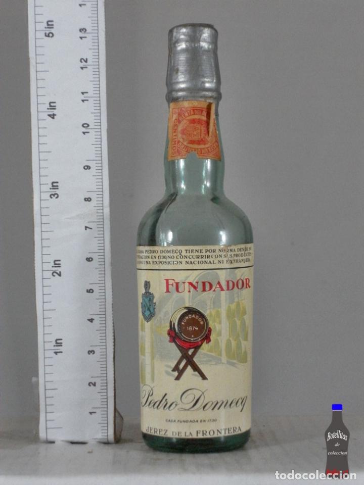 Coleccionismo de vinos y licores: BOTELLITA BOTELLIN PONCHE 501 CARLOS Y JAVIER DE TERRY PUERTO DE SANTA MARIA ESPA&Ntilde;A