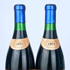 Coleccionismo de vinos y licores: 2 BOTELLAS DE VINO TINTO RIOJA VIÑA SANTANA COSECHA 1971 BODEGAS FAUSTINO MARTÍNEZ OYON. Lote 363729640