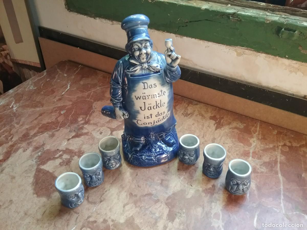 Coleccionismo de vinos y licores: BOTELLA DE SCHAFER & VATER - Foto 4