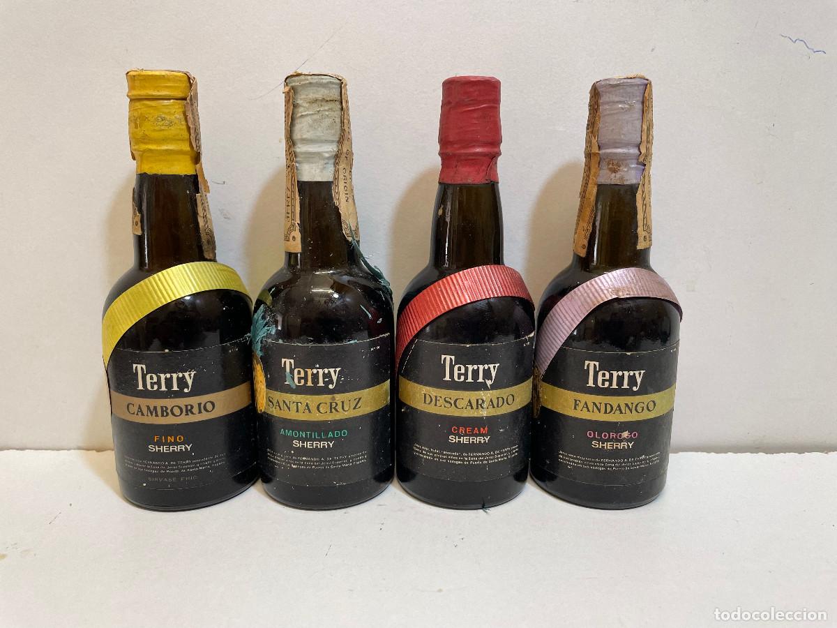 lote 4 mini botellas terry camborio santa cru Buy Collectible