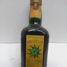 Coleccionismo de vinos y licores: ANTIGUO BOTELLIN DE LICOR PEPPERMINT GREEN STAR DE BARDINET BORDEAUX. Lote 366152461