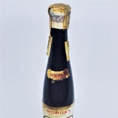 Coleccionismo de vinos y licores: BOTELLÍN DE CC MORILES TERCIA R. CRUZ CONDE CÓRDOBA BOTELLITA BOTELLA MINIATURA. Lote 366214526