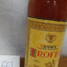 Coleccionismo de vinos y licores: 663/ BOTELLA DE BRANDY SIN ABRIR. TROFEO. Lote 366275716
