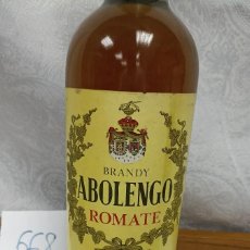 Coleccionismo de vinos y licores: 668/ BOTELLA DE BRANDY SIN ABRIR. ABOLENGO ROMATE. Lote 366276966