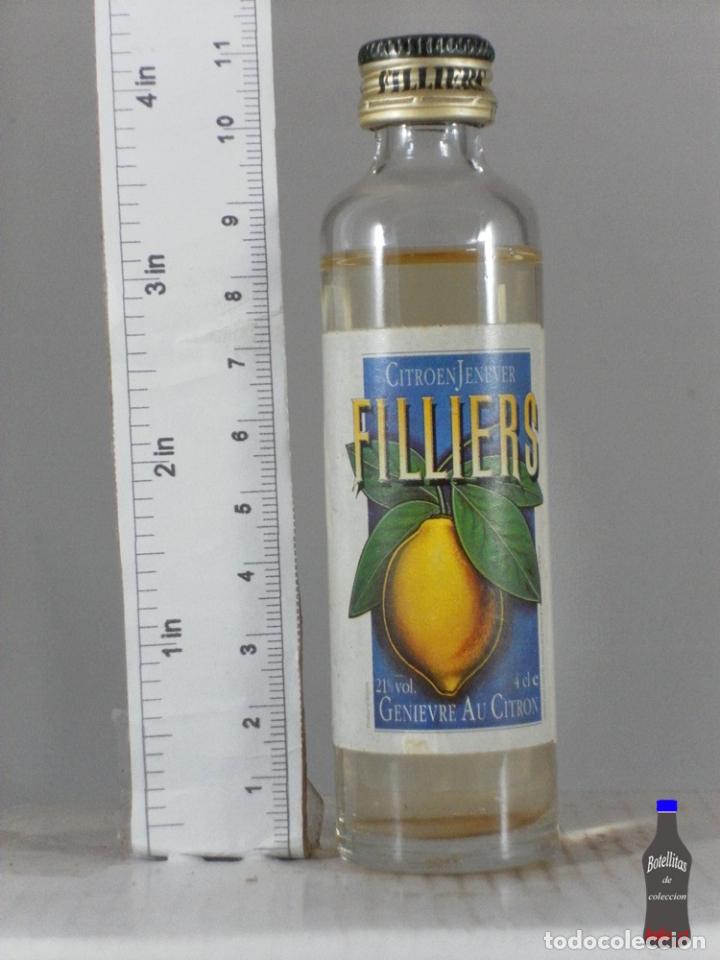 Coleccionismo de vinos y licores: BOTELLITA BOTELLIN CITROEN JENEVER FILLIERS SABENA FLIYIN LINEAS AEREAS