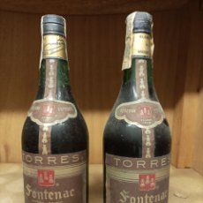 Coleccionismo de vinos y licores: 2 IMPERIAL BRANDY TORRES FONTENAC 2 BOTELLAS SIN ABRIR, CON SELLO DE IMPUESTOS