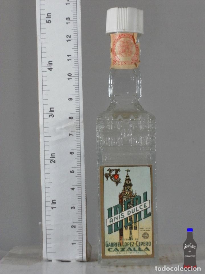 Coleccionismo de vinos y licores: BOTELLITA BOTELLIN ANIS IDEAL DULCE GABRIEL LOPEZ CEPERO CAZALLA