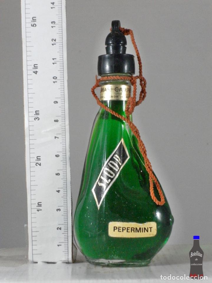 Sammlung von Weinen und Lik&ouml;ren: BOTELLITA BOTELLIN SLOOP PEPERMINT DESTILERIAS CAMPENY FORMA BOTA