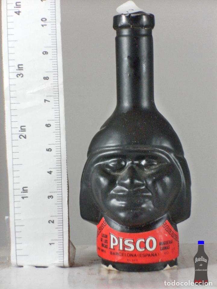 Coleccionismo de vinos y licores: BOTELLITA BOTELLIN LICOR DE PISCO NOGUERAS COMAS BARCELONA