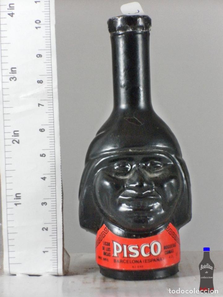 Coleccionismo de vinos y licores: BOTELLITA BOTELLIN LICOR DE PISCO NOGUERAS COMAS BARCELONA