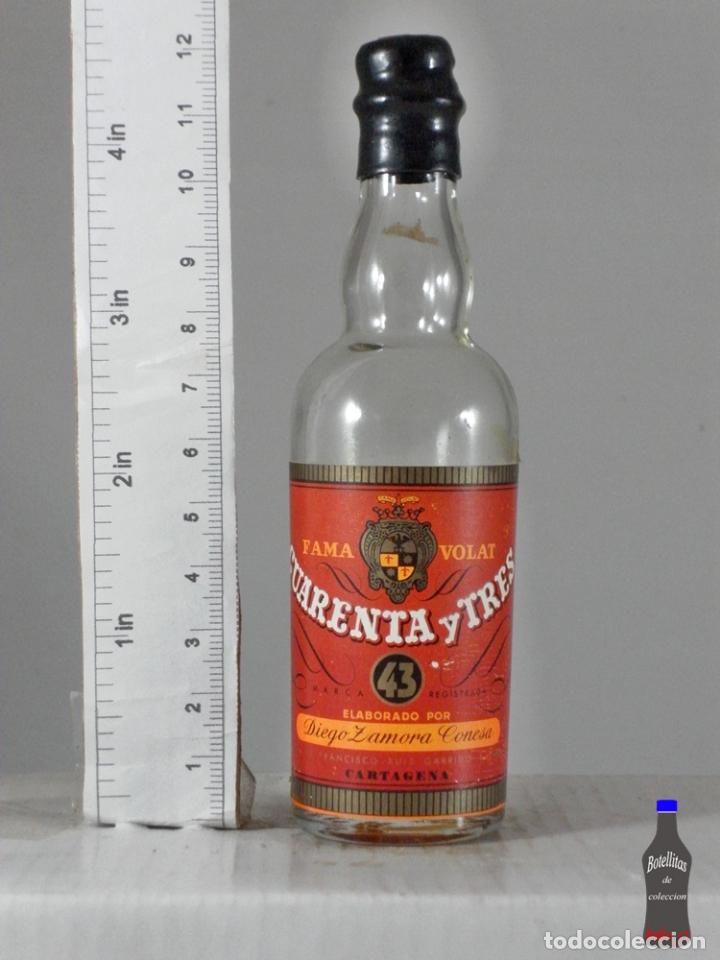 Coleccionismo de vinos y licores: BOTELLITA BOTELLIN LICOR 43 ELABORADA DIEGO ZAMORA CONESA CARTAGENA