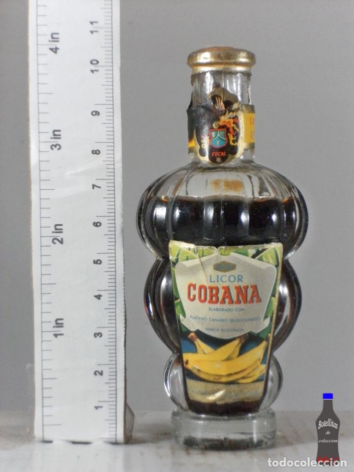 Coleccionismo de vinos y licores: BOTELLITA BOTELLIN LICOR COBANA COCAL ISLAS CANARIAS