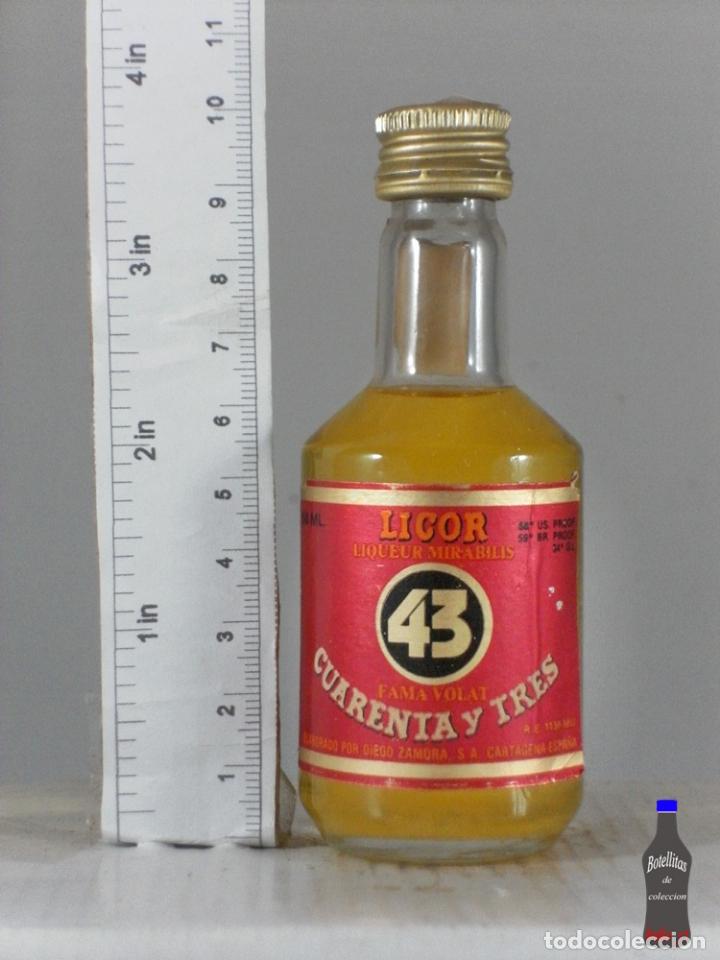 Coleccionismo de vinos y licores: BOTELLITA BOTELLIN LICOR 43 ELABORADA DIEGO ZAMORA CONESA CARTAGENA