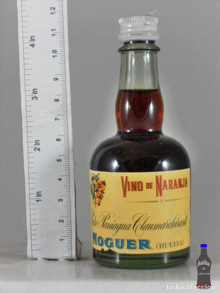 Collection of wines and liquors: BOTELLITA BOTELLIN VINO DE NARANJA PEDRO PANIAGUA CLAUMARCHARANT MOGUER