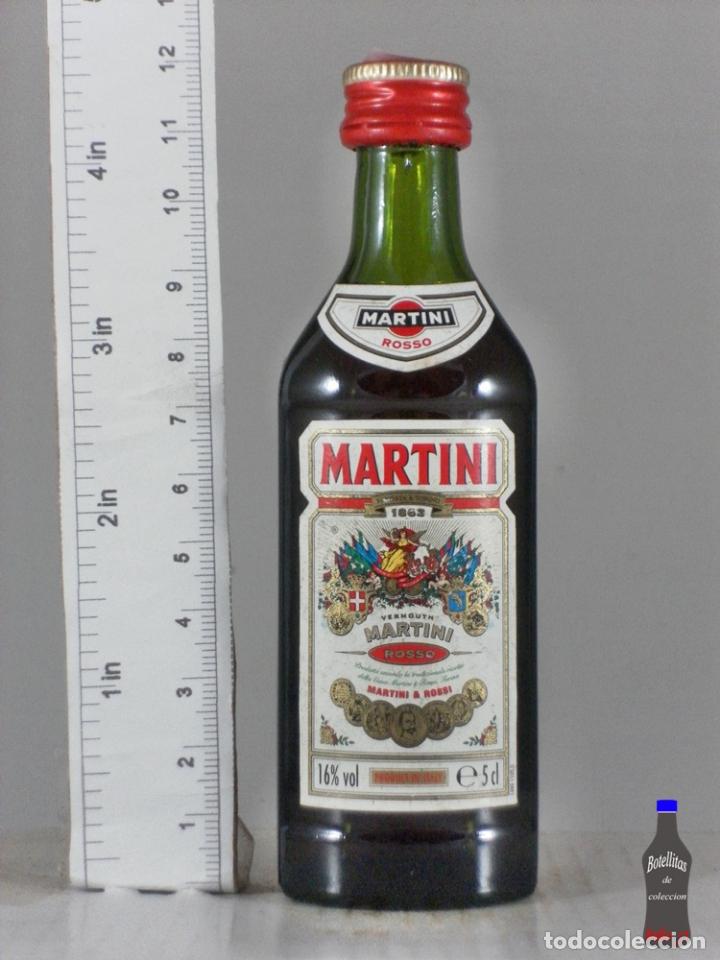 Collection of wines and liquors: BOTELLITA BOTELLIN MARTINI ROSSO MARTINI ROSSI TORINO ITALIA