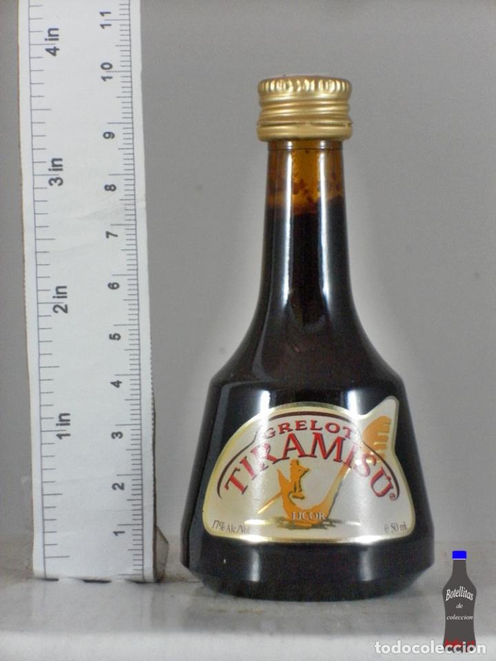 Coleccionismo de vinos y licores: BOTELLITA BOTELLIN GRELOT TIRAMISI ZADIBE MADRID LICOR 43