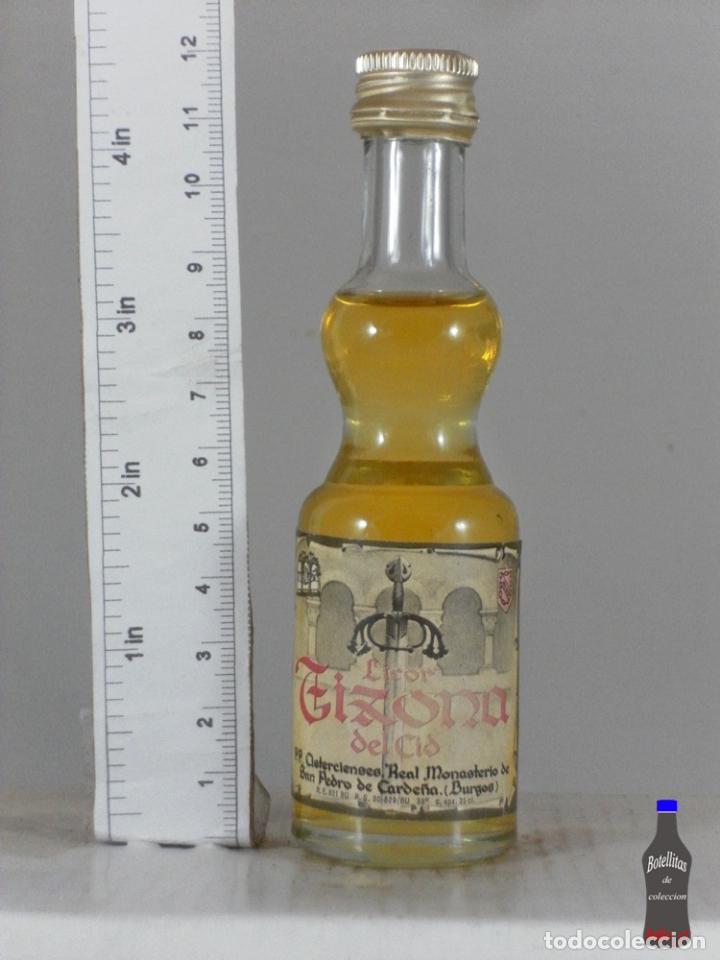 Coleccionismo de vinos y licores: BOTELLITA BOTELLIN LICOR TIZONA DEL CID BURGOS