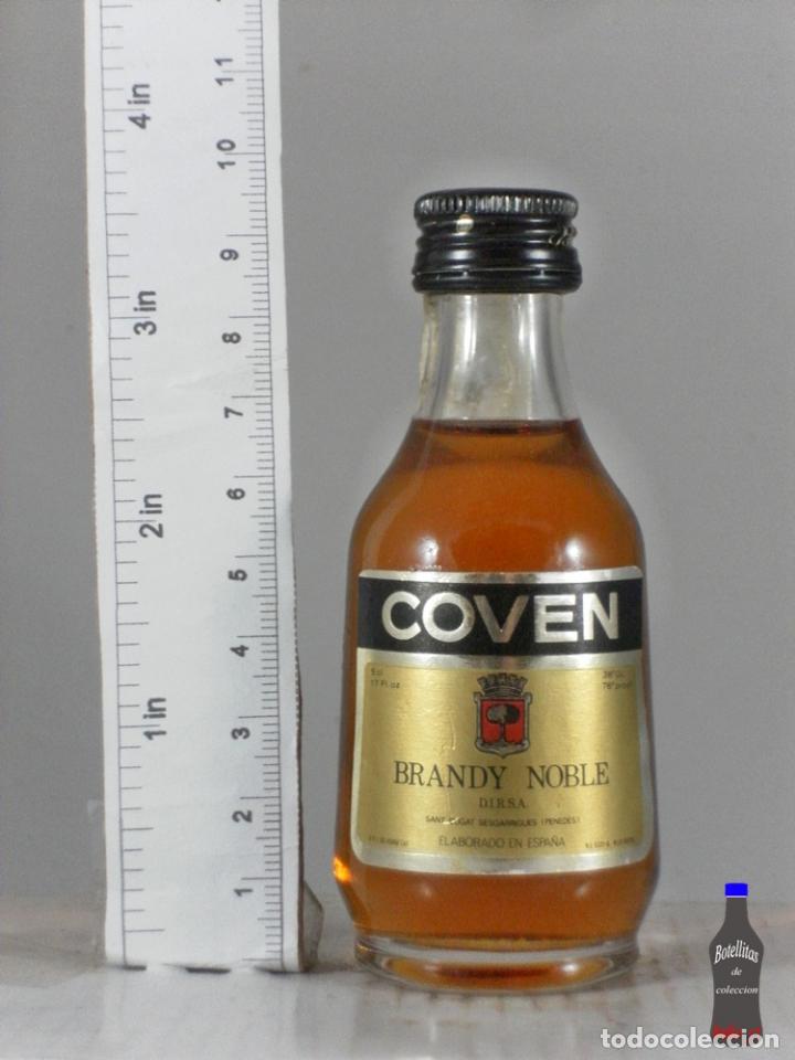 Coleccionismo de vinos y licores: BOTELLITA BOTELLIN BRANDY COVEN BRANDY NOBLE DIRSA PENEDES