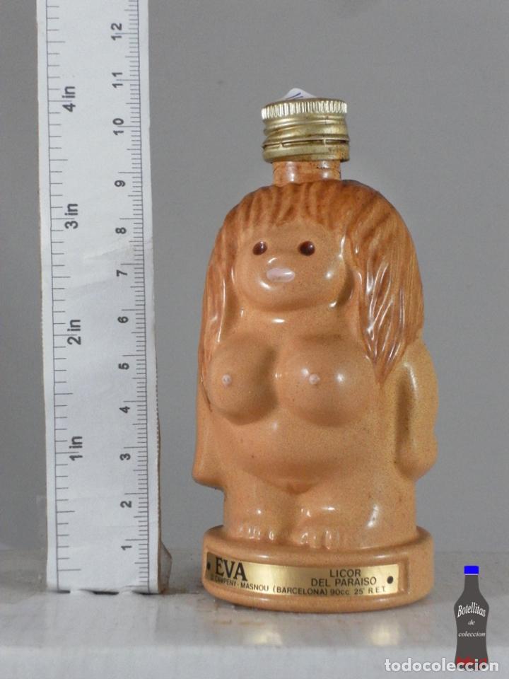 Coleccionismo de vinos y licores: BOTELLITA BOTELLIN EVA LICOR DEL PARAISO DESTILERIAS CAMPENY