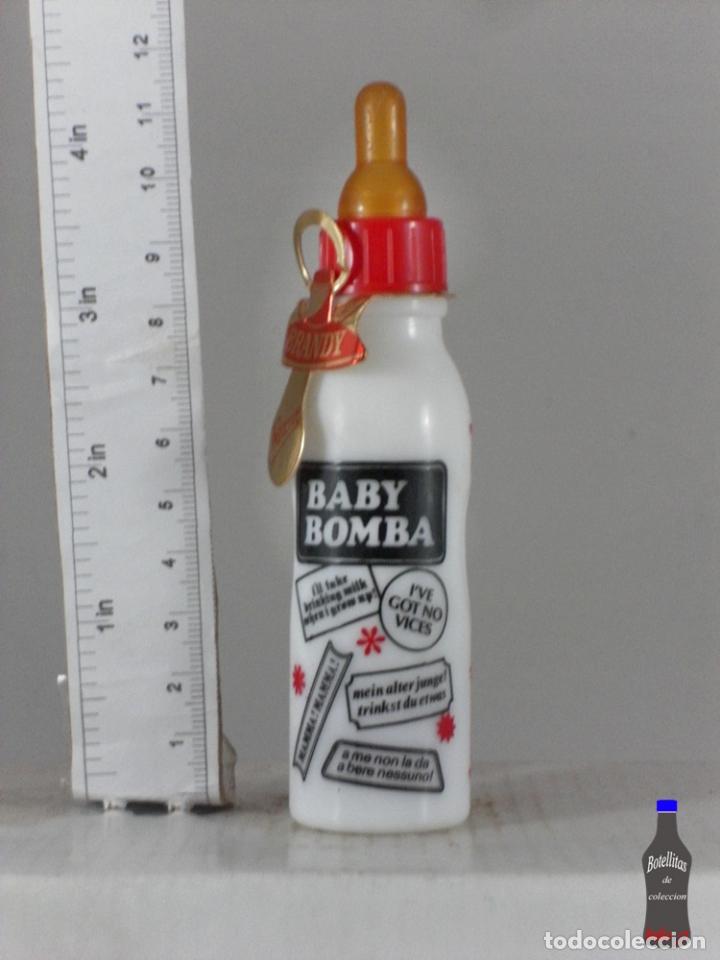Coleccionismo de vinos y licores: BOTELLITA BOTELLIN BABY BOMBA LICOR BRANDY RESERVA BIBERON