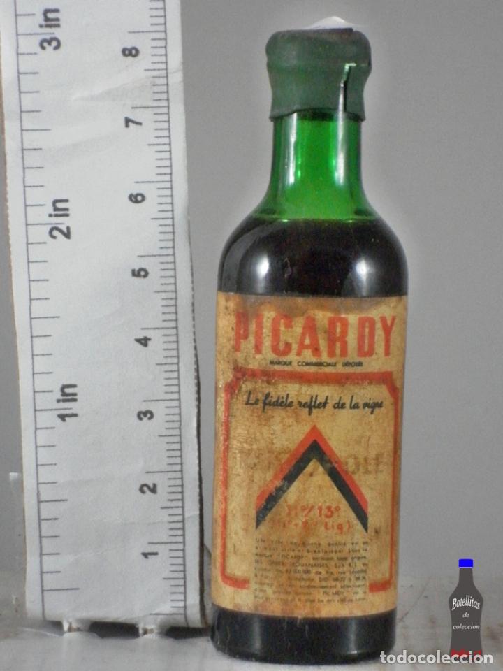 Coleccionismo de vinos y licores: BOTELLITA BOTELLIN BRANDY COGNAC PIACARDY MONOPOLE 13 FRANCIA