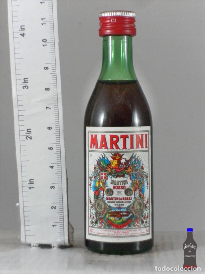 Sammlung von Weinen und Lik&ouml;ren: BOTELLITA BOTELLIN MARTINI & ROSSI ROSSO TORINO ITALIA PARIS FRANCIA