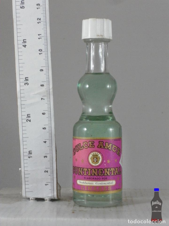 Coleccionismo de vinos y licores: BOTELLITA BOTELLIN DULCE AMOR CONTINENTAL DESTILERIAS CONTINENTAL LINARES