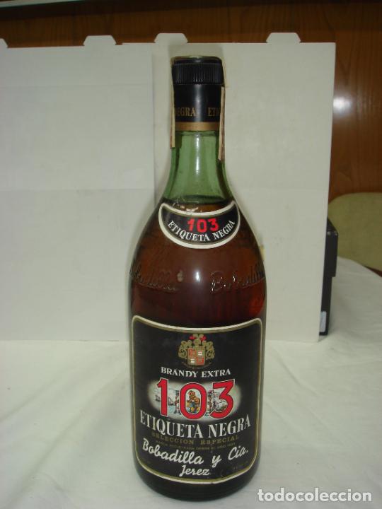 antiguo brandy extra “103 etiqueta negra” selec - Buy Collectible wines,  liqueurs and spirits on todocoleccion