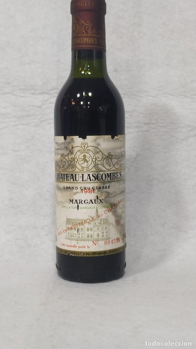Sammlung von Weinen und Lik&ouml;ren: BOTELLA VINO CHATEAU LAROQUE (SAINT &ndash; &Eacute;MILION 1981)