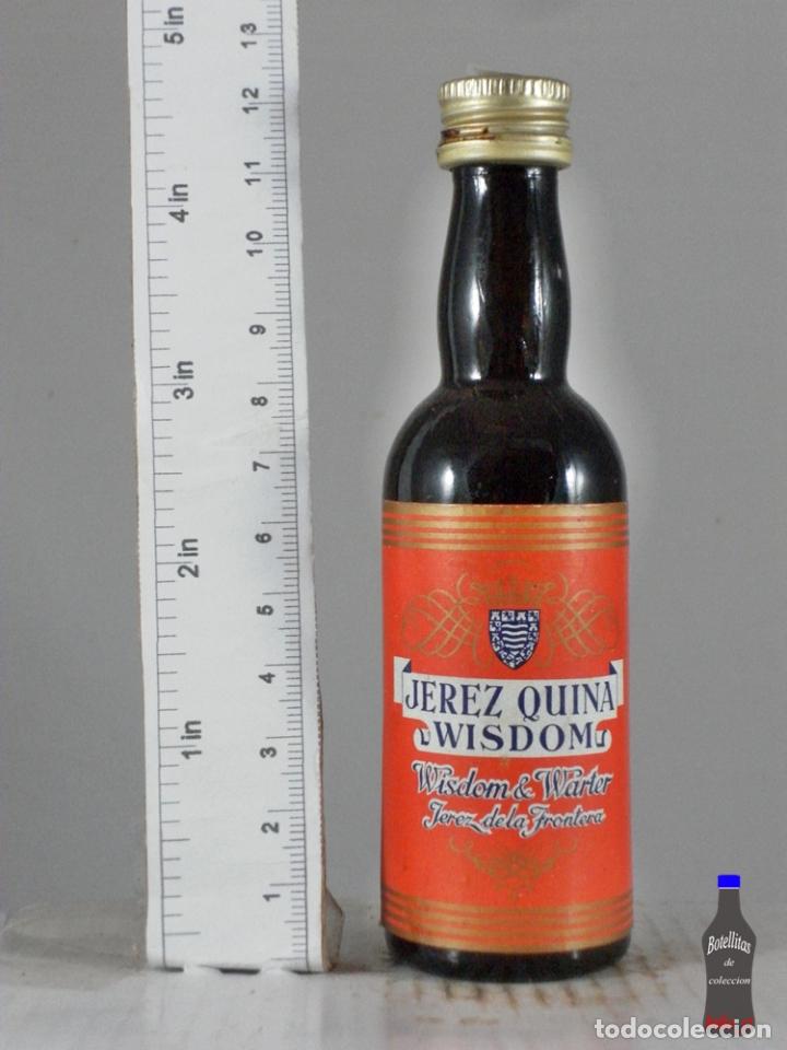 Coleccionismo de vinos y licores: BOTELLITA BOTELLIN JEREZ QUINA WISDOM WISDOM & WARTER JEREZ DE LA FRONTERA