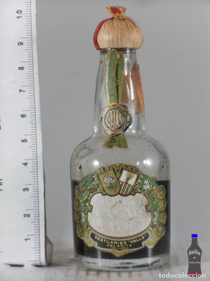 Sammlung von Weinen und Lik&ouml;ren: BOTELLITA BOTELLIN CREMA DE CACAO VALLS FELANITX MALLORCA