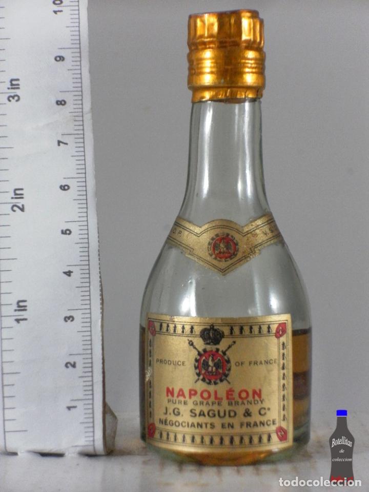 Coleccionismo de vinos y licores: BOTELLITA BOTELLIN NAPOLEON BRANDY VSOP JG SAGAUD & C JG SAGUD & C FRANCE