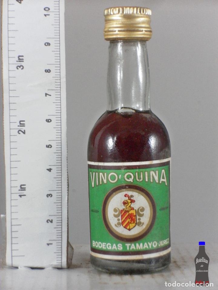 Coleccionismo de vinos y licores: BOTELLITA BOTELLIN VINO QUINA BODEGAS TAMAYO JEREZ