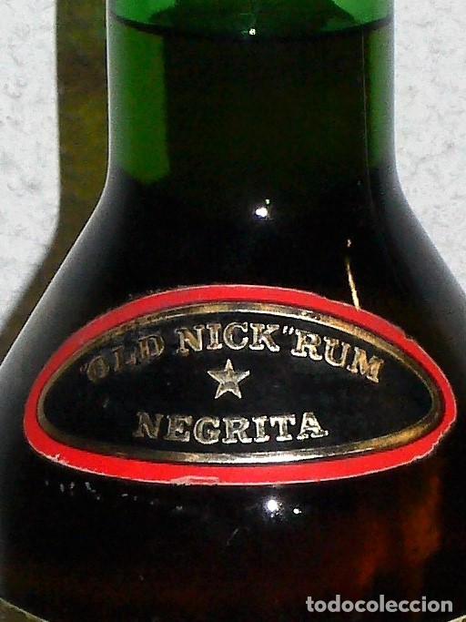 Coleccionismo de vinos y licores: BOTELLA RHUM NEGRITA BARDINET - Foto 4