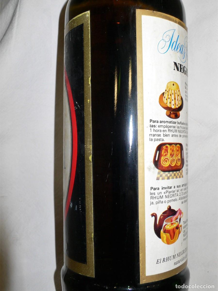 Coleccionismo de vinos y licores: BOTELLA RHUM NEGRITA BARDINET - Foto 7