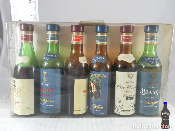 Sammlung von Weinen und Lik&ouml;ren: BOTELLITA BOTELLIN MINIATURAS ALPA BODEGAS GARCES BALAGUER CAJA N&ordm;12
