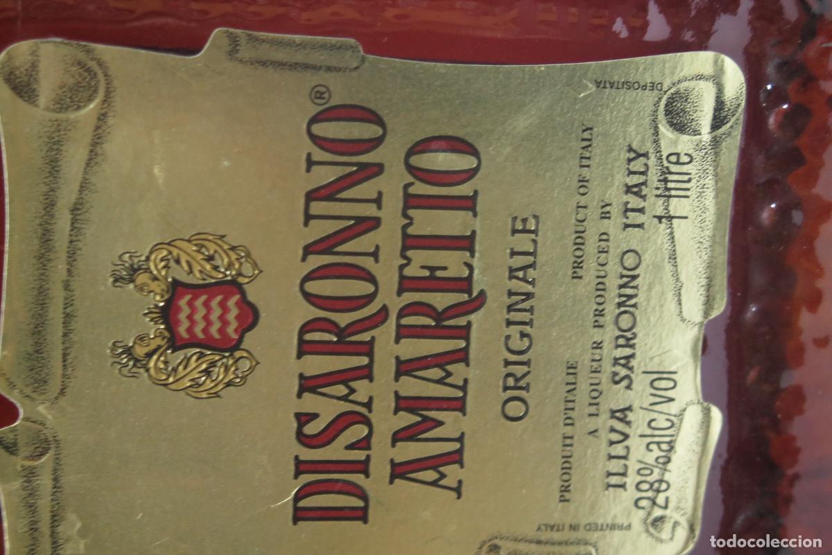 Coleccionismo de vinos y licores: BOTELLA. DISARONNO ORIGINALE - Foto 3