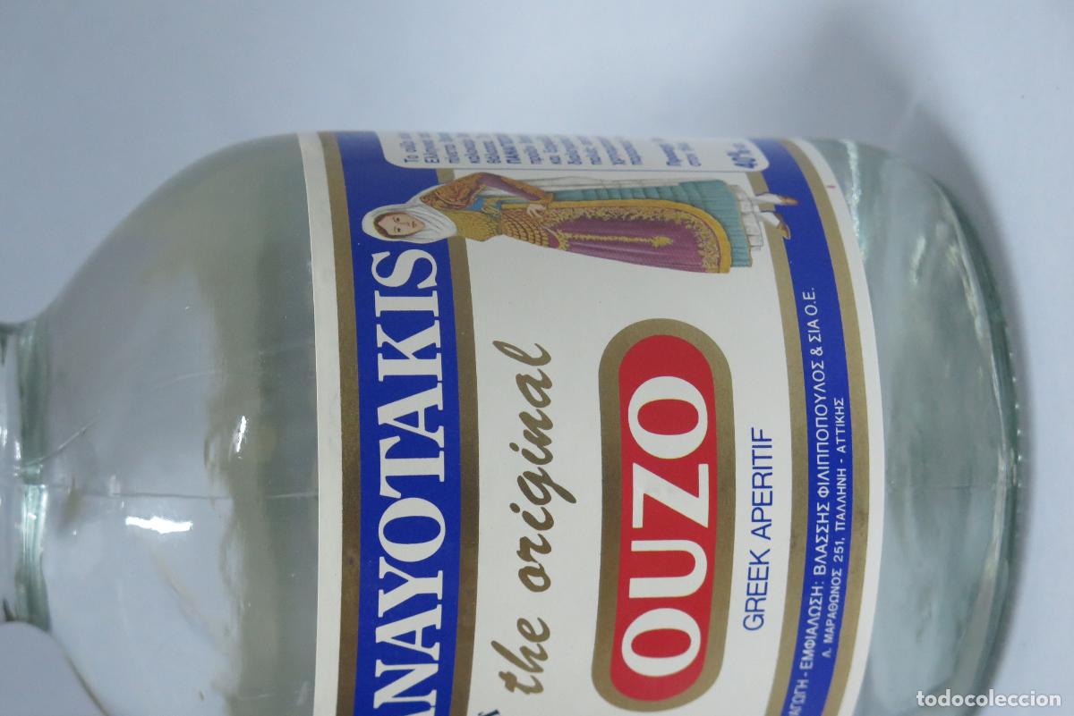 Coleccionismo de vinos y licores: BOTELLA. OUZO. PANAYOTAKIS - Foto 2